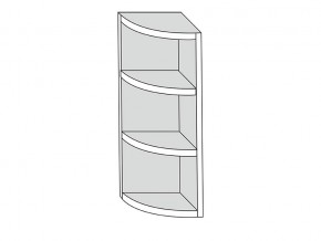 19.30.0р Полка угловая (h=913) радиусная  ЛДСП УНИ в Верхнем Тагиле - verhnij-tagil.магазин96.com | фото