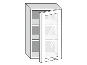 19.50.3 Шкаф настенный (h=913) на 500мм с 1-ой стекл. дверцей в Верхнем Тагиле - verhnij-tagil.магазин96.com | фото
