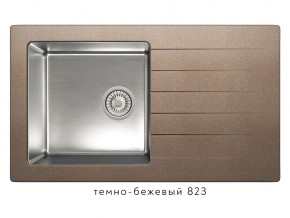 Мойка комбинированная Tolero twist TTS-860 Темно-бежевый 82 в Верхнем Тагиле - verhnij-tagil.магазин96.com | фото